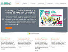 Tablet Screenshot of amihap.com.br